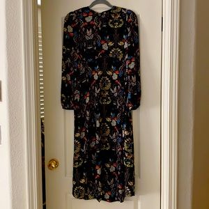 Zara floral dress
